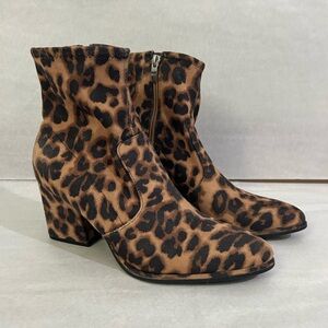 Marc Fisher Cheetah Booties